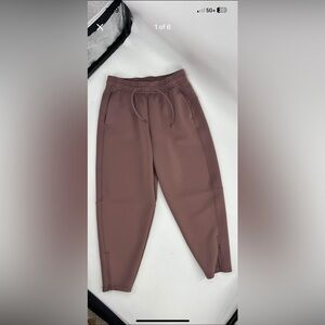 * Nike dri fit brown pink rose sweatpants prima high waisted women’s medium